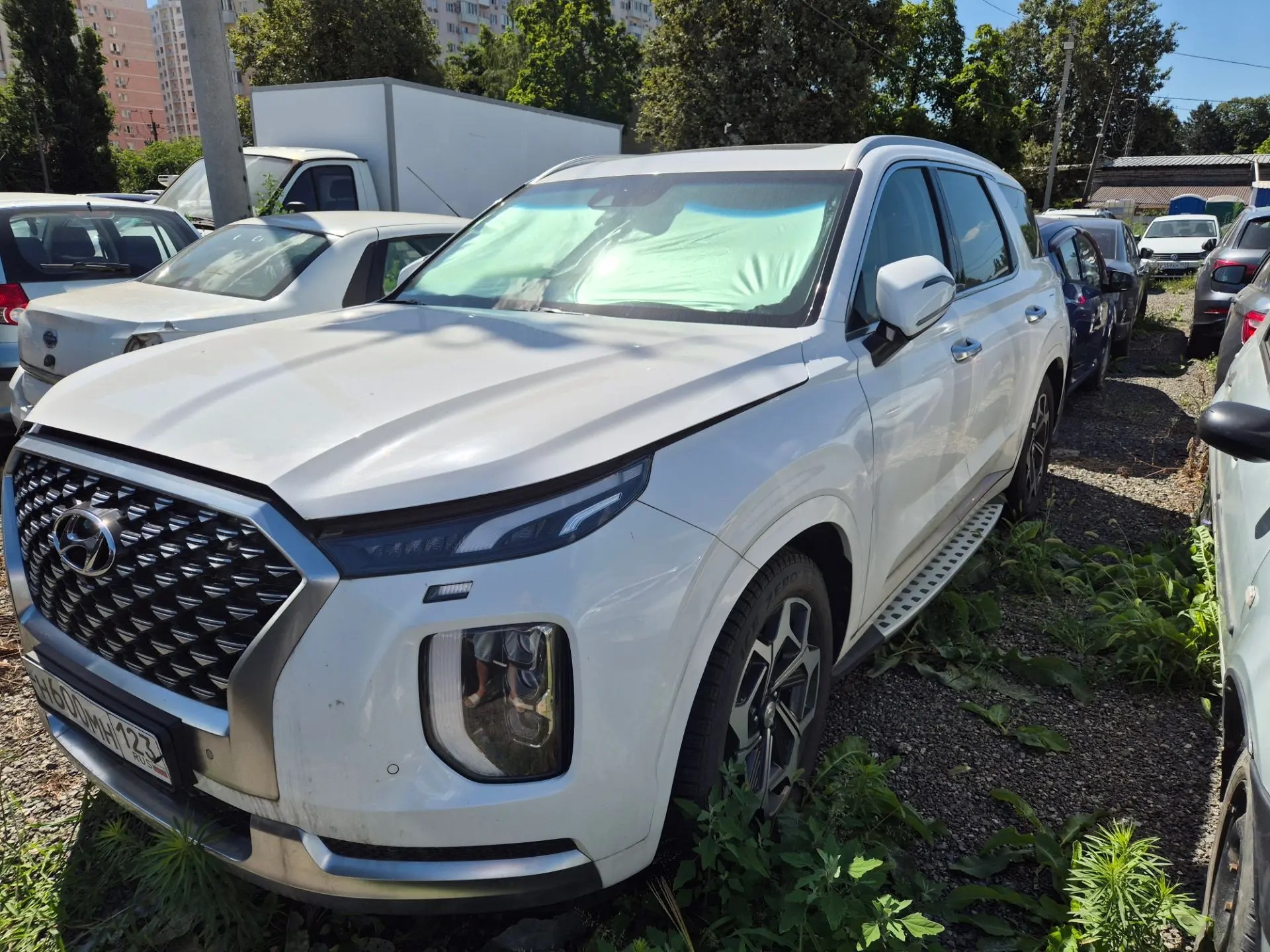 Транспортное средство. Модель: HYUNDAI PALISADE. Тип КПП: АКПП. VIN KMHR581ADNU343374. Гос. номер: Н600МН123. Год выпуска: 2021 г. Местонахождение: г. Краснодар, ул. Кореновская, д. 3.
