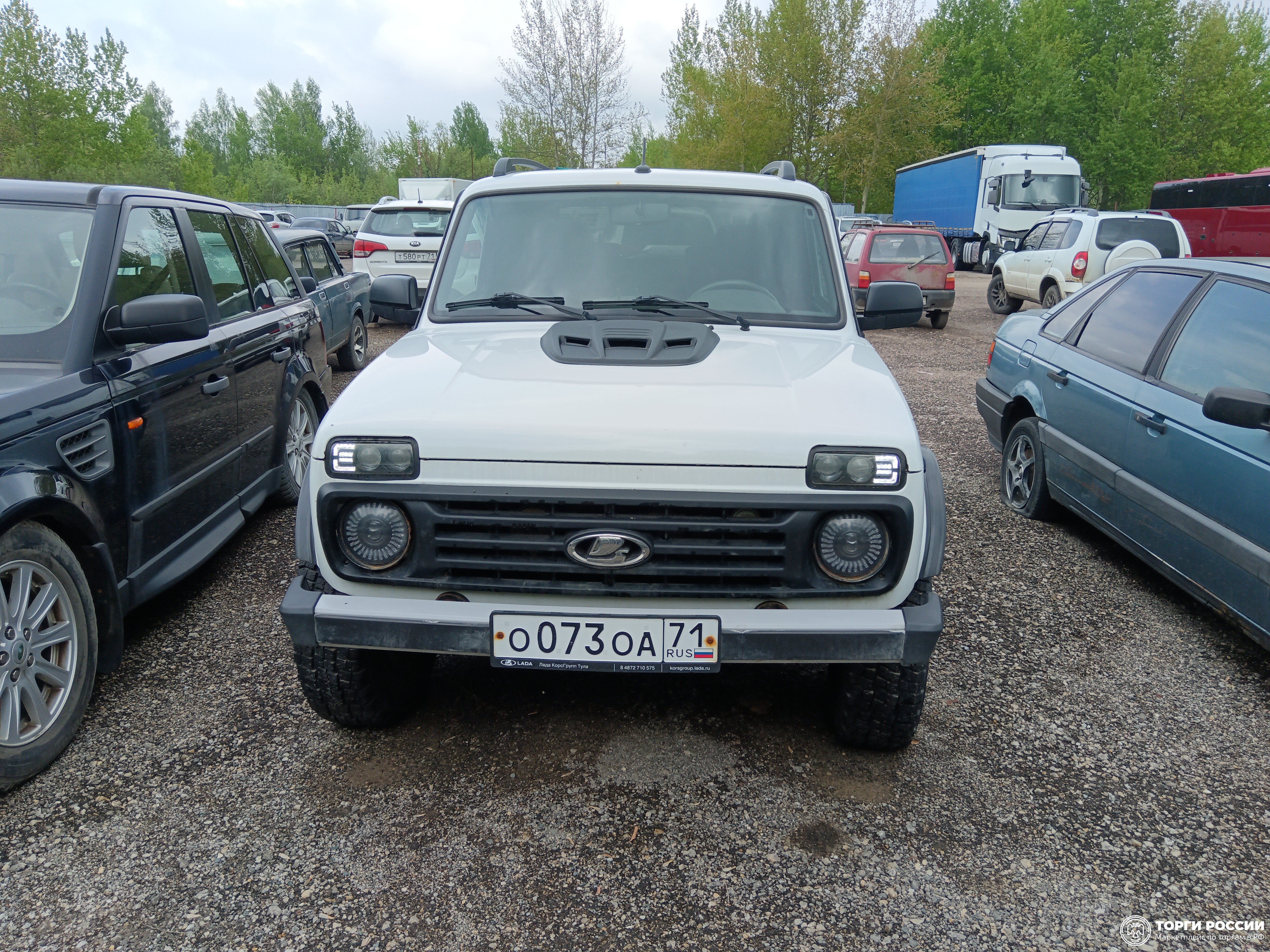 Транспортное средство. Модель: LADA 4*4 BRONTO. Тип КПП: МКПП. VIN X6D212140R2507366. Гос. номер: О073ОА71. Год выпуска: 2024. Адрес местонахождения: г. Тула, ул. Овражная, д. 17а.