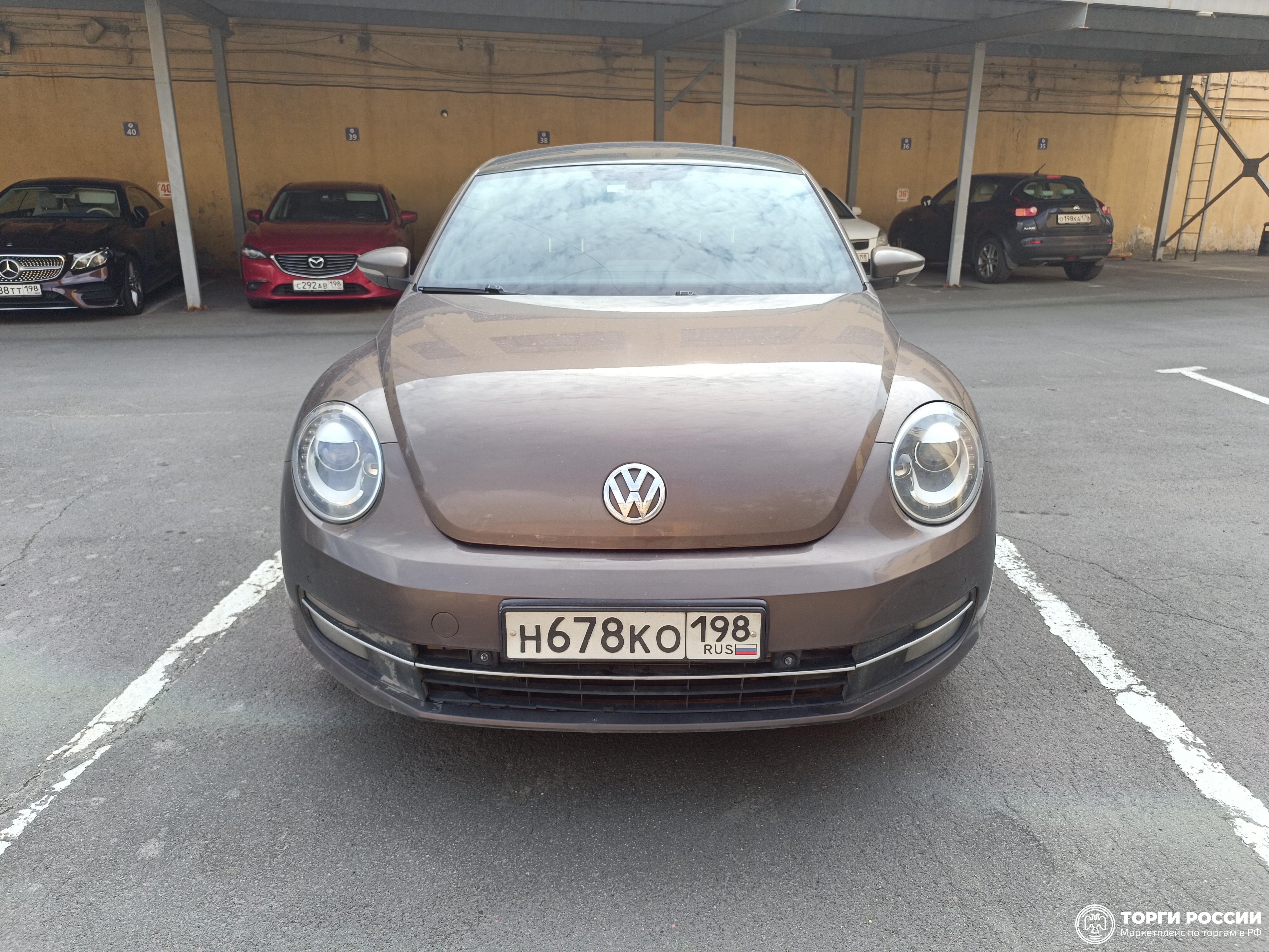 Транспортное средство. Модель: Volkswagen Beetle, Тип КПП: АКПП, VIN: WVWZZZ16ZFM622979
гос. номер: Н678К0198, год выпуска: 2014. Местонахождение: г. Санкт-Петербург, ул. Тамбовская д.12 (БЦ «Футуре»)