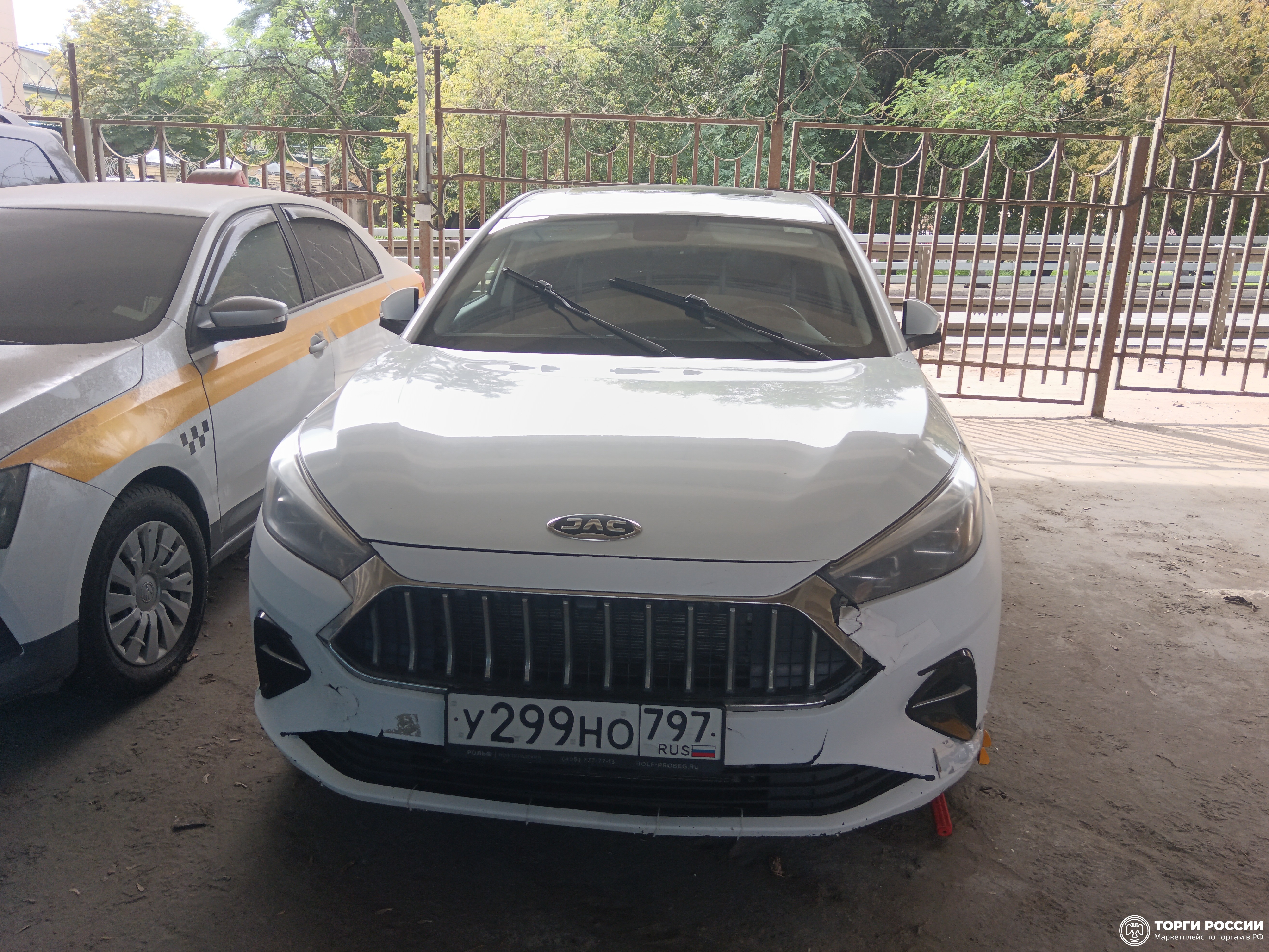 Транспортное средство. Модель: JAC J7. Тип КПП: АКПП. VIN MX1J7AGGXNK030060. Гос. номер: У299НО797. Год выпуска: 2022. Адрес местонахождения: г. Москва, пересечение Звенигородского шоссе со 2-м Магистральным тупиком, напротив 4-й Магистральной, д. 13, стр.2