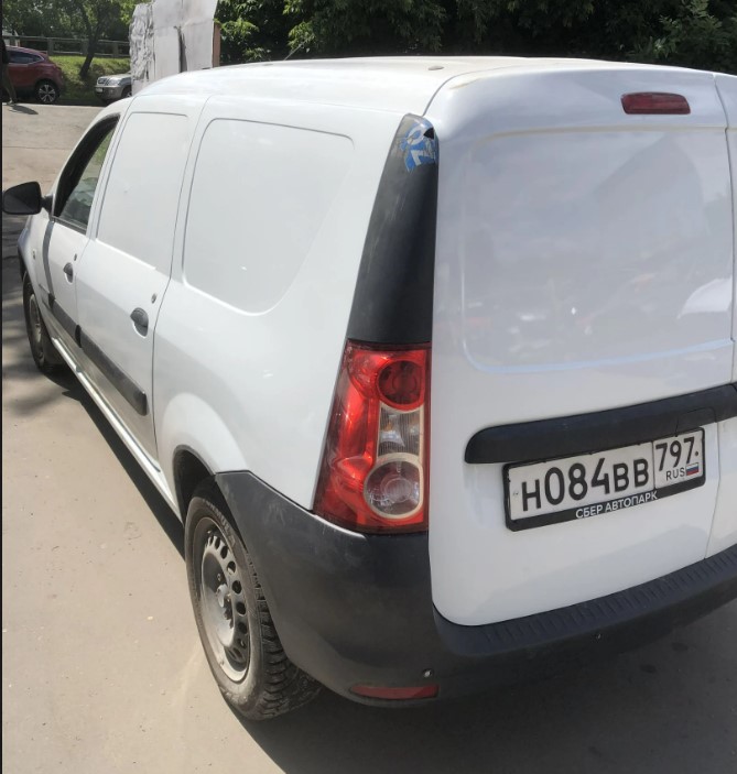 LADA Largus, VIN XTAFS045LM1331390, 2020 г.в.    Местонахождение: г. Москва, Автомобильный пр-д, стр. 17 (стоянка под ТТК)