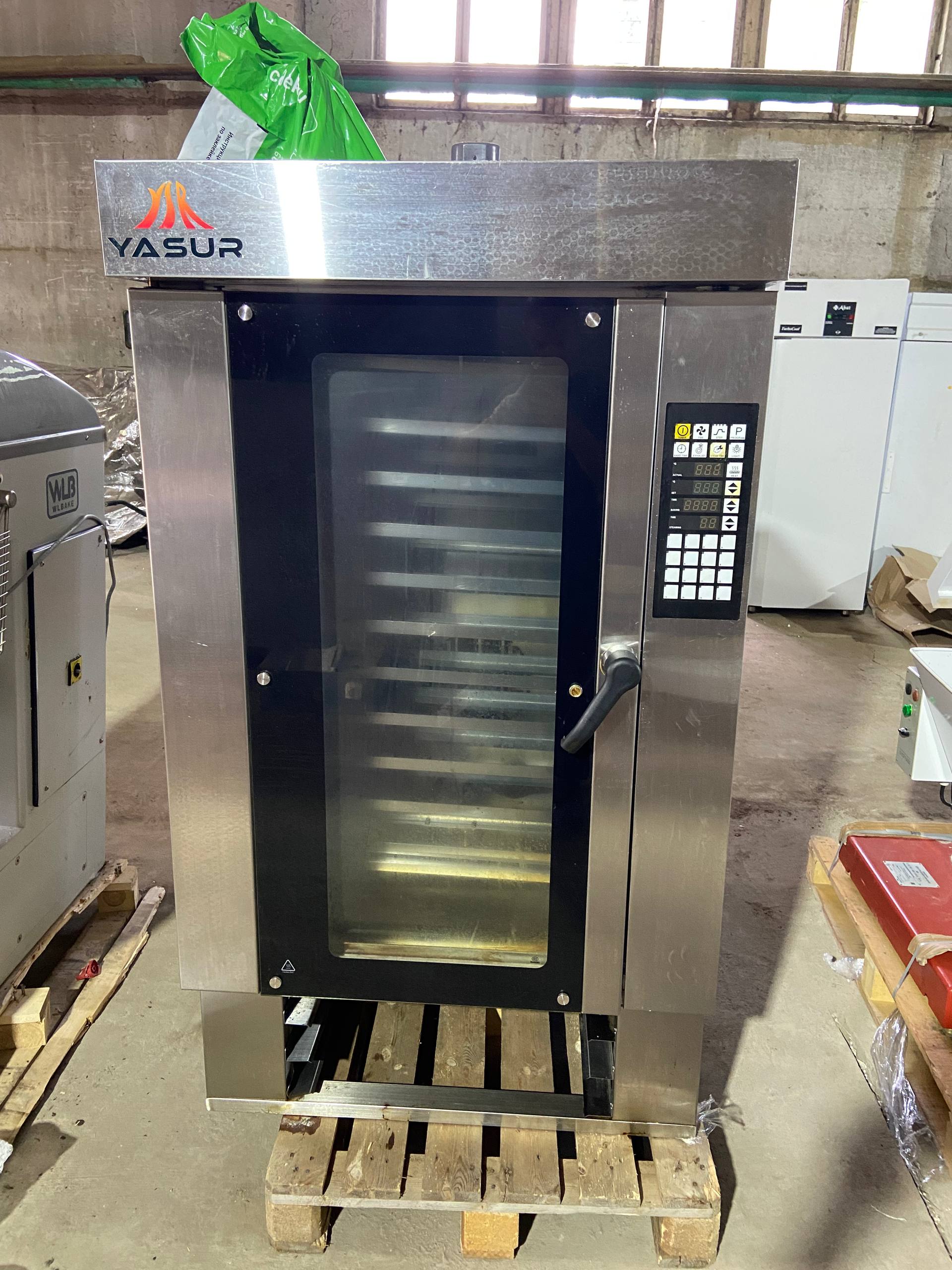 Конвекционная печь с вращением тележки YASUR YA1010 (Китай)
Конвекционная печь с вращением тележки YASUR
Уникальные преимущества данных печей
Т...