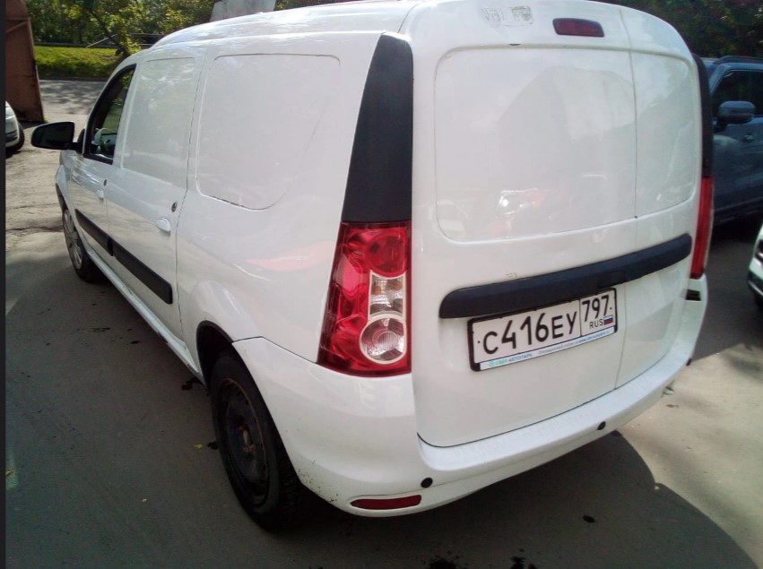 LADA Largus, VIN XTAFS045LM1380725, 2020 г.в. Местонахождение: г. Москва, Автомобильный пр-д, стр. 17 (стоянка под ТТК)