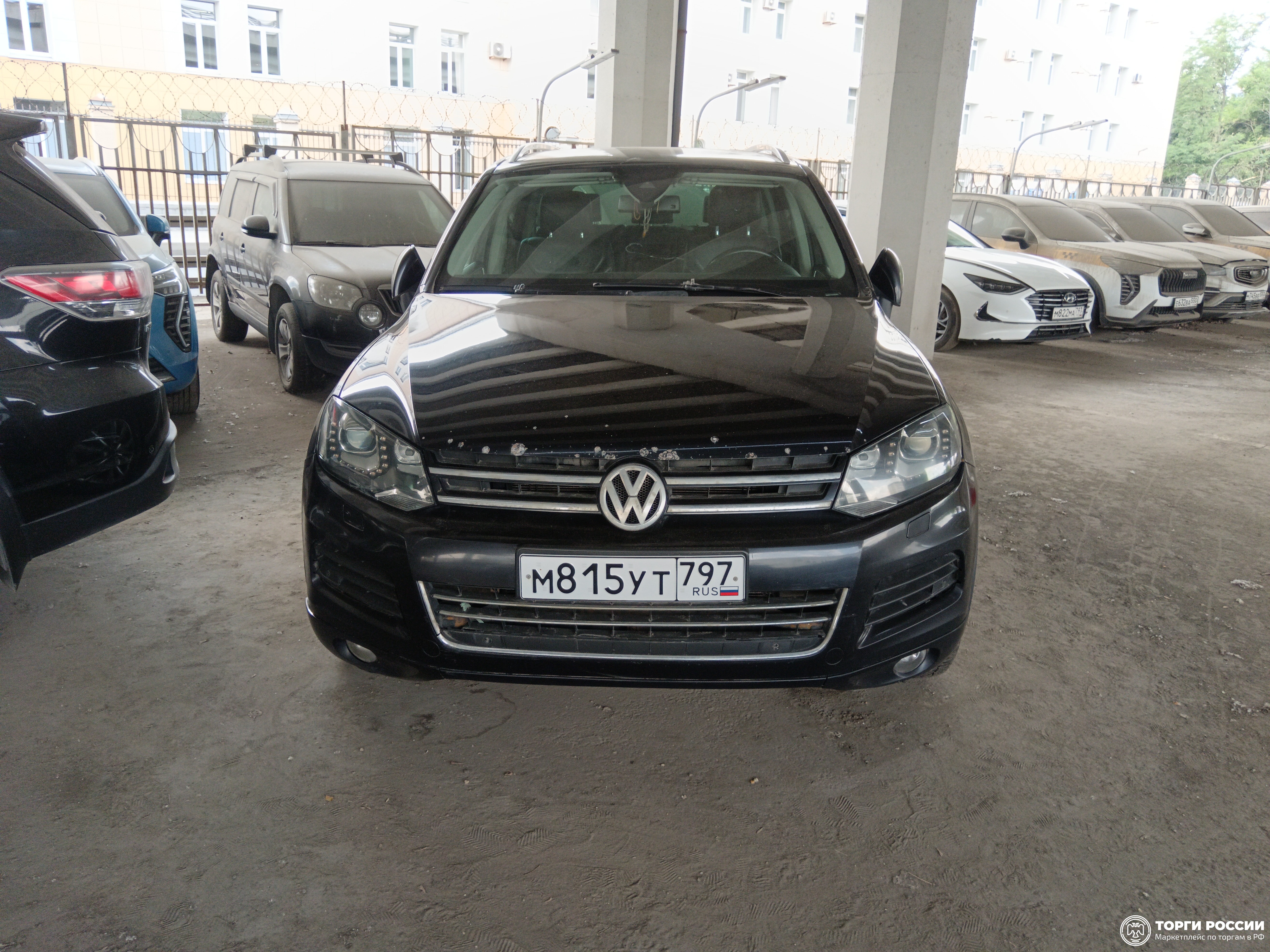 Транспортное средство. Модель: VOLKSWAGEN Touareg. Тип КПП: АКПП. VIN XW8ZZZ7PZEG003012. Гос. номер: М815УТ797. Год выпуска: 2013. Адрес местонахождения: г. Москва, Эстакада Лужнецкого ТТК, напротив Новолужнецкого проезда дом 9 строение 3 .