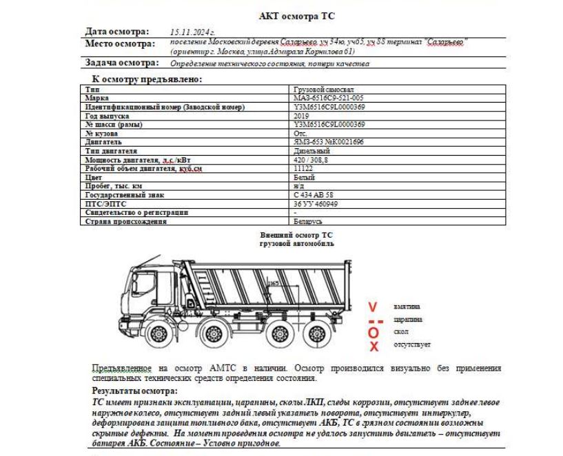 ГРУЗОВОЙ-САМОСВАЛ МАЗ-6516С9-521-005, 2019, Идентификационный номер: Y3M6516C9L0000369. ПСМ/ПТС И КЛЮЧИ ОТСУТСТВУЮТ. ВОССТАНОВЛЕНИЕ ДОКУМЕНТОВ И КЛЮЧЕ...
