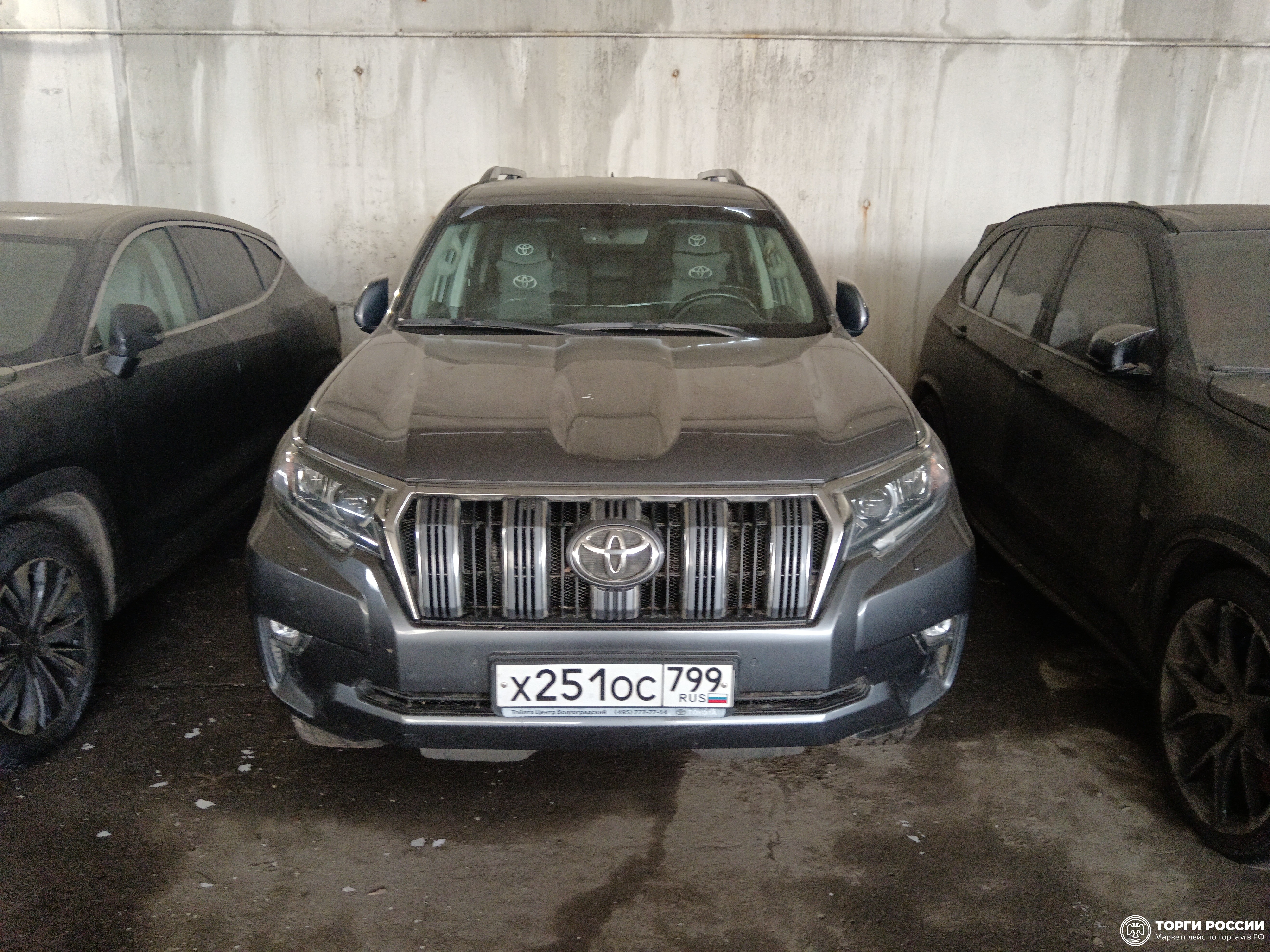 Транспортное средство. Модель: Toyota Land Cruiser 150. Тип КПП: АКПП. VIN JTEBR3FJ40K132890. Гос. номер: Х251ОС799. Год выпуска: 2019. Адрес местонахождения: г. Москва, Эстакада Лужнецкого ТТК , напротив Новолужнецкого проезда дом 9 строение 3.
