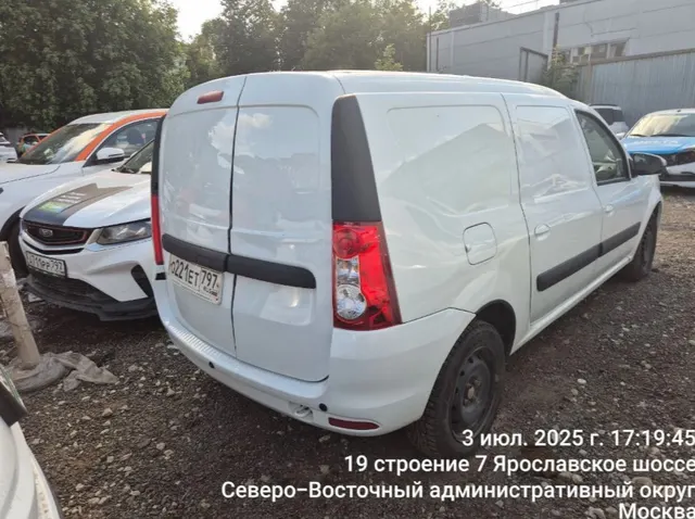 LADA Largus, VIN XTAFS045LM1380737, 2021 г.в.    Местонахождение: г. Москва, Автомобильный пр-д, стр. 17 (стоянка под ТТК)