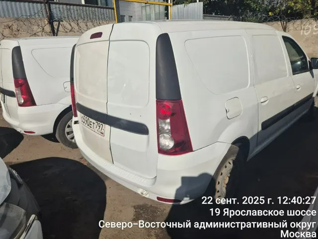 LADA Largus, VIN XTAFS045LM1380729, год выпуска 2021. Местонахождение: г. Москва, Ярославское шоссе (напротив дома 51)