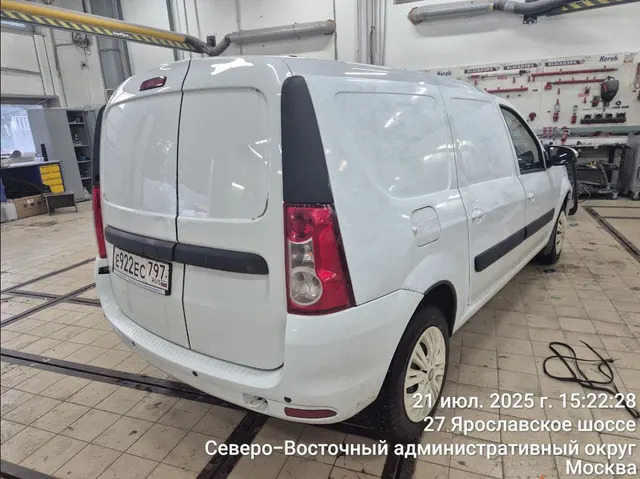 LADA Largus, VIN XTAFS045LM1378444, год выпуска 2021. Местонахождение: Москва, Ярославское шоссе (напротив д. 51)