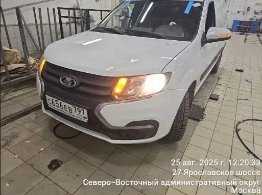LADA Largus, VIN XTAFS045LM1370771, год выпуска 2021. Местонахождение: г. Москва, Ярославское шоссе (напротив дома 51)