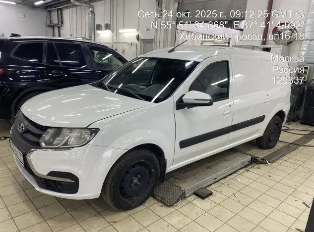 LADA Largus, VIN XTAFS045LM1380687, год выпуска 2021. Местонахождение: Москва, Ярославское шоссе (напротив дома 51)