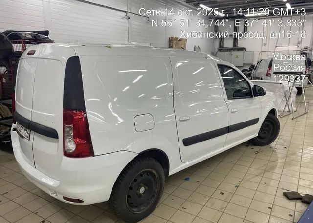 LADA Largus, VIN XTAFS045LM1389809, год выпуска 2021. Местонахождение: Москва, Ярославское шоссе (напротив дома 51)
