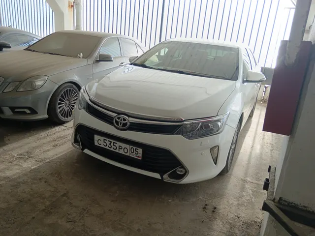 Транспортное средство. Модель: TOYOTA Camry. Тип КПП: АКПП. VIN XW7BF4FKX0S133692. Гос. номер: С535РО05. Год выпуска: 2016. Адрес местонахождения: г. Москва, Эстакада Лужнецкого ТТК, напротив Новолужнецкого проезда, дом 9, строение 3