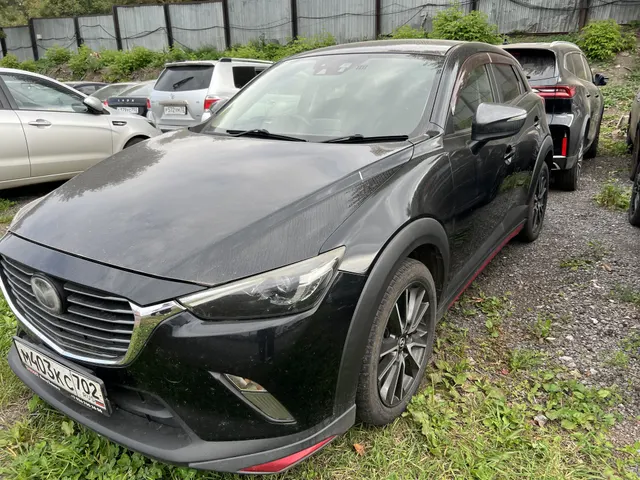 Транспортное средство. Модель: MAZDA CX-3. Тип КПП: АКПП. VIN DK5FW102821. Гос. номер: М403КС702. Год выпуска: 2015. Адрес местонахождения: г. Уфа, ул. Вагонная 1