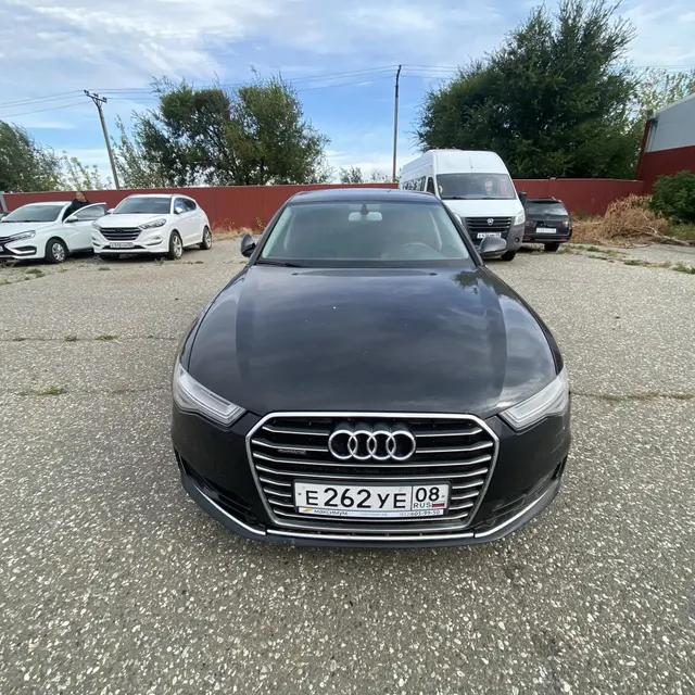 Транспортное средство. Модель: AUDI A6. Тип КПП: АКПП. VIN XW8ZZZ4G2GG071358. Гос. номер: У262УЕ08. Год выпуска: 2015. Ключи в наличии. Адрес местонахождения: г. Элиста, ул. Анацкого, д. 61