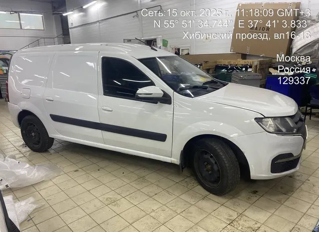 LADA Largus, VIN XTAFS045LM1389831, год выпуска 2021. Местонахождение: Москва, Ярославское шоссе (напротив дома 51)