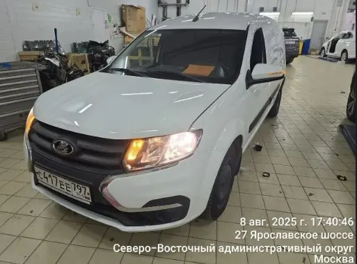 LADA Largus, VIN XTAFS045LM1380386, год выпуска 2021. Местонахождение: Москва, Ярославское шоссе (напротив д. 51)