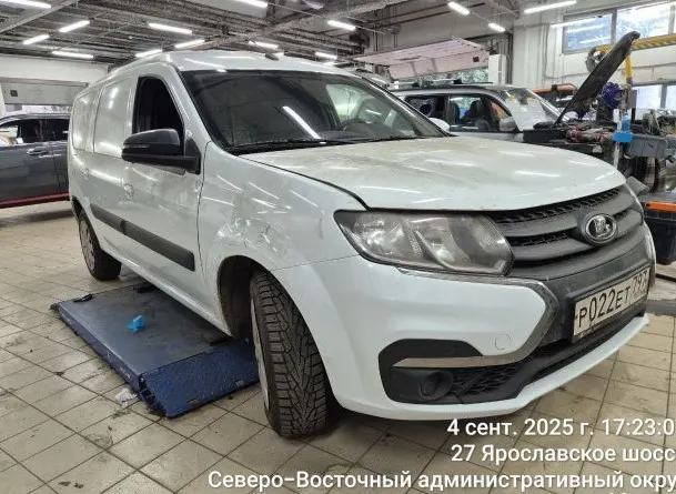 LADA Largus, VIN XTAFS045LM1370778, год выпуска 2021. Местонахождения: Москва, Ярославское шоссе (напротив дома 51)