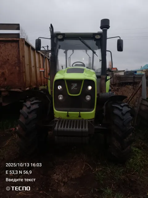 Трактор колесный для сельскохозяйственных работ ZOOMLION RN904, б/у
Паспорт самоходной машины и других видов техники: RU TK 350863
Тип машины: Тракт...