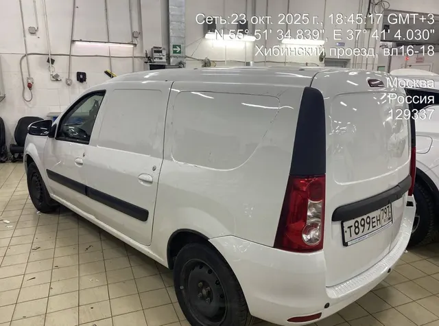 LADA Largus, VIN XTAFS045LM1380730, год выпуска 2021. Местонахождение: Москва, Ярославское шоссе (напротив дома 51)