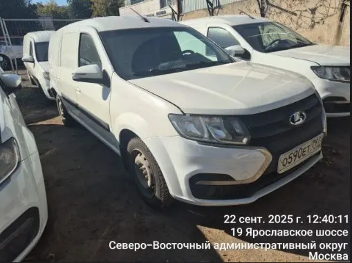 LADA Largus, VIN XTAFS045LM1380729, год выпуска 2021. Местонахождение: г. Москва, Ярославское шоссе (напротив дома 51)