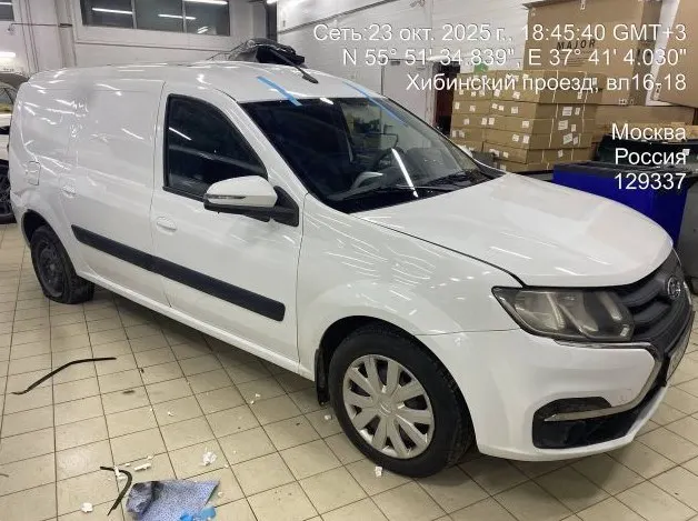 LADA Largus, VIN XTAFS045LM1380730, год выпуска 2021. Местонахождение: Москва, Ярославское шоссе (напротив дома 51)