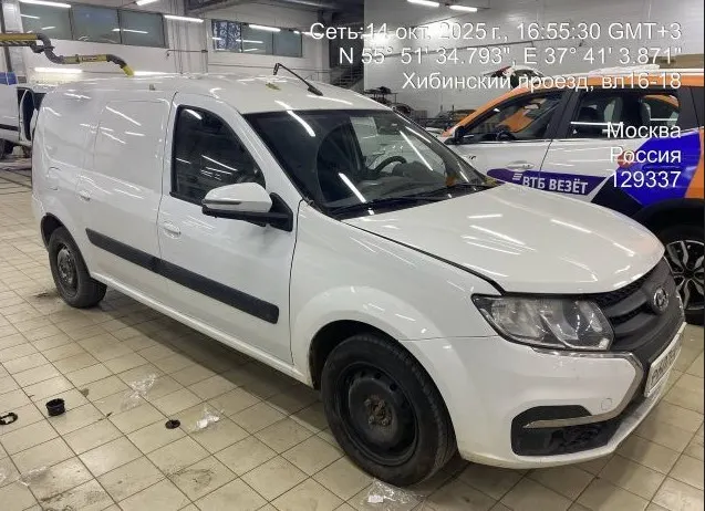 LADA Largus, VIN XTAFS045LM1389842, год выпуска 2021. Местонахождение: Москва, Ярославское шоссе (напротив дома 51)