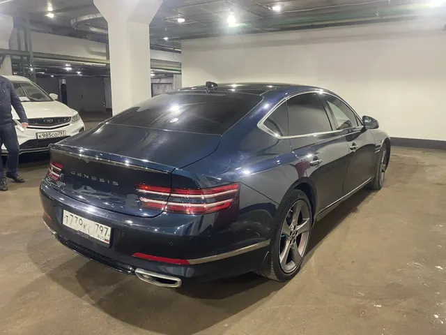 Genesis G80, VIN XWEGC41DDN0000064, год выпуска 2021. Местонахождение: г. Москва, Автомобильный проезд, 17 (стоянка под ТТК)