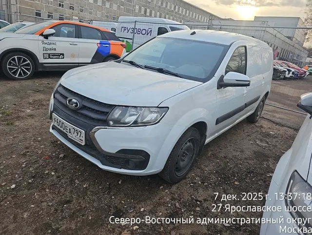 LADA Largus, VIN XTAFS045LM1389822, год выпуска 2021. Местонахождение: Москва, Ярославское шоссе (напротив дома 51)
