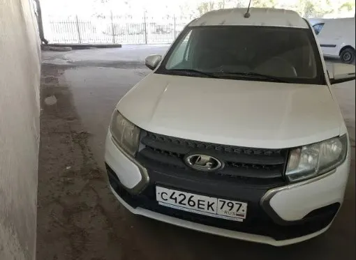LADA Largus, VIN XTAFS045LM1370740, год выпуска 2021. Местонахождение: Москва, Автомобильный проезд 17 (стоянка под ТТК)