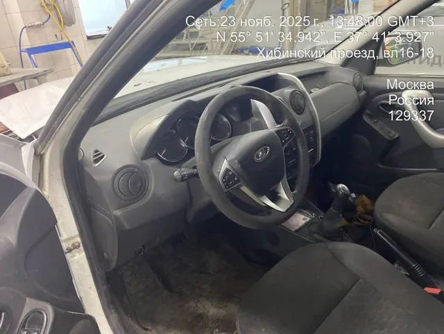 LADA Largus, VIN XTAFS045LM1389797, год выпуска 2021. Местонахождение: Москва, Ярославское шоссе (напротив дома 51)