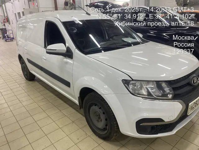 LADA Largus, VIN XTAFS045LM1389824, год выпуска 2021. Местонахождение: Москва, Ярославское шоссе (напротив дома 51)