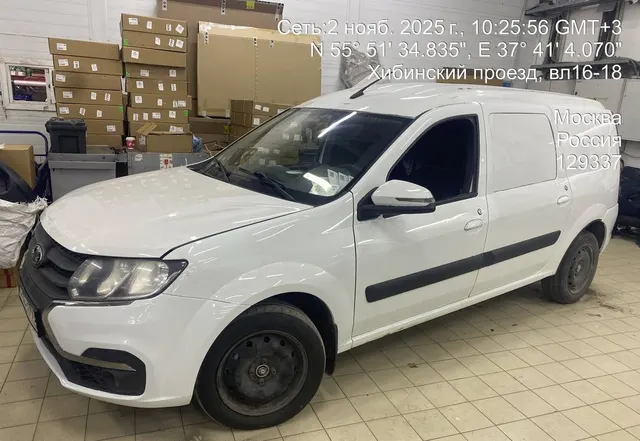 LADA Largus, VIN XTAFS045LM1380403, год выпуска 2021. Местонахождение: Москва, Ярославское шоссе (напротив дома 51)