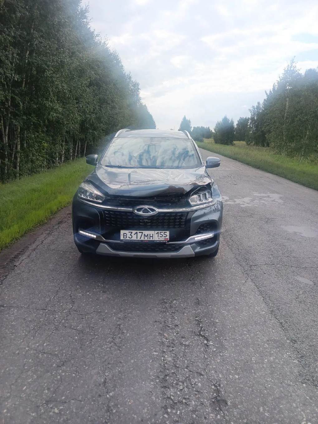 Транспортное средство: CHERY T18 (TIGGO8), Идентификационный номер (VIN номер): LVTDB24BXLD054646, Год выпуска: 2020 госномер В317МН155