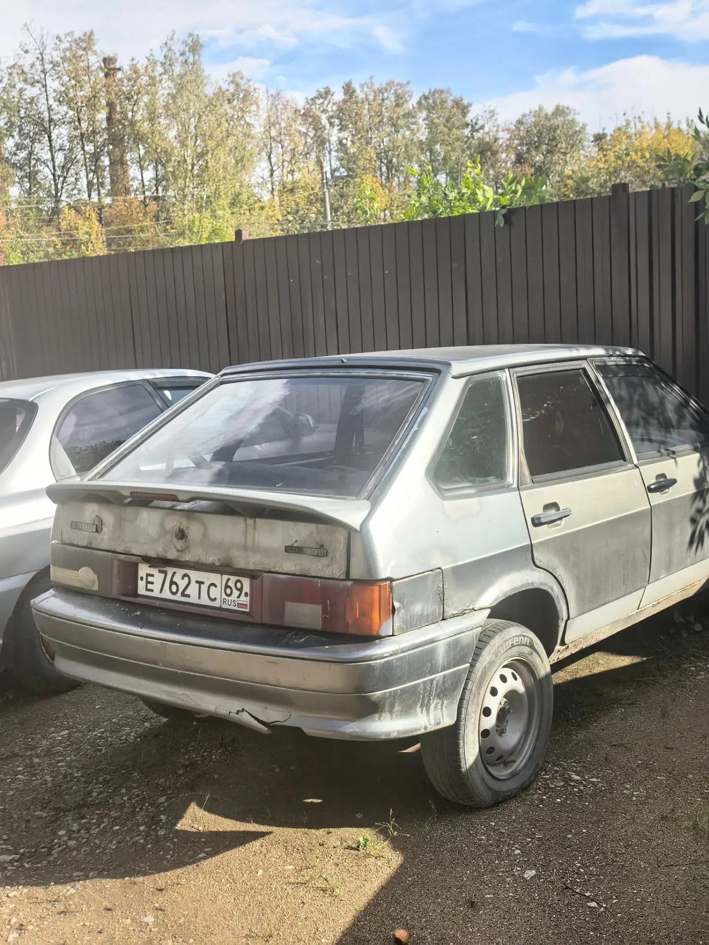 Легковой автомобиль, LADA 211440, VIN ХТА21144084567728, 2008 г.в., грн.Е762ТС69, цвет средний серо-зеленый металлик