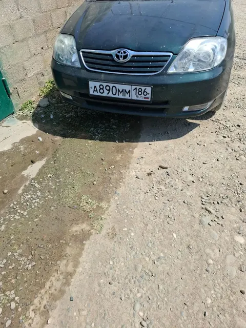 ТОЙОТА КОРОЛЛА, год выпуска 2006, VIN NMTBZ28E30R1565, государственный номер А890ММ186