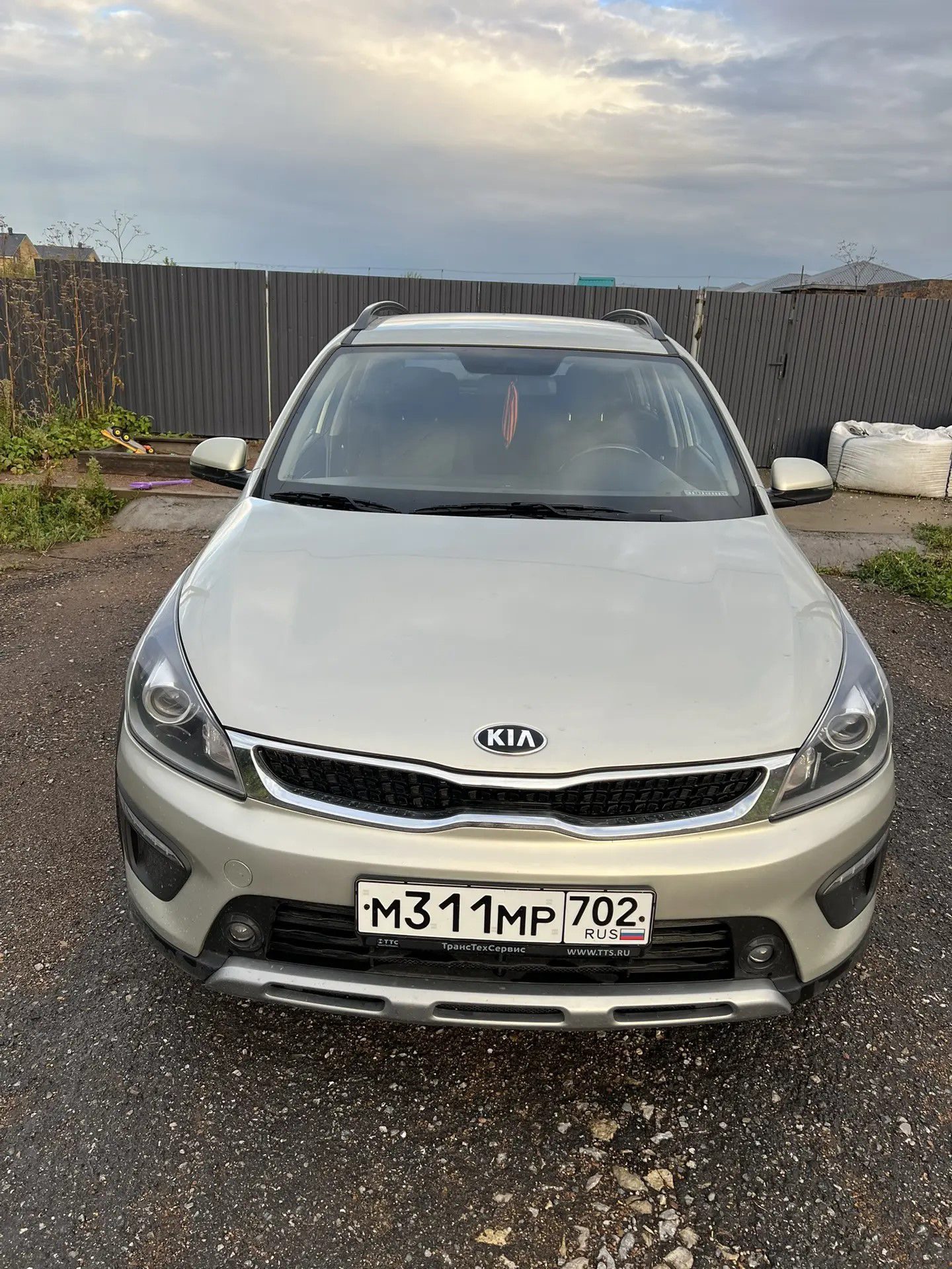 Легковой автомобиль марки KIA RIO, 2020 года выпуска, VIN: Z94C351BBLR111527
