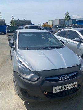 Лот №6, Автомобиль HYUNDAI SOLARIS, цвет: серебристый, 2012 года выпуска