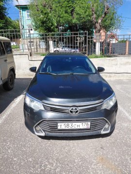 Лот №1, Автомобиль, марка, модель: ТОЙОТА CAMRY, тип ТС: легковой седан, год выпуска: 2015 в г. Пенза