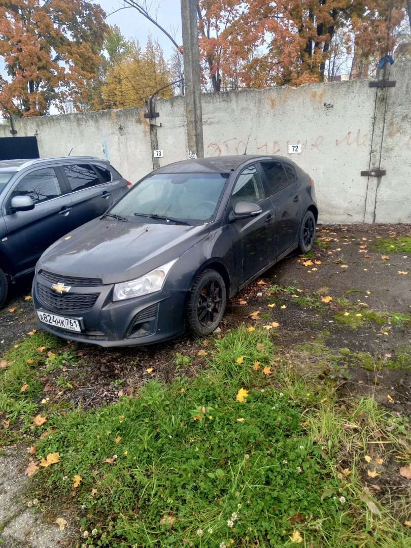 Автомобиль легковой, марка: ШЕВРОЛЕ, модель: KL1J CRUZE, VIN: XUFJF686JE3009747, гос. рег. номер: А824НК761, год изготовления: 2013