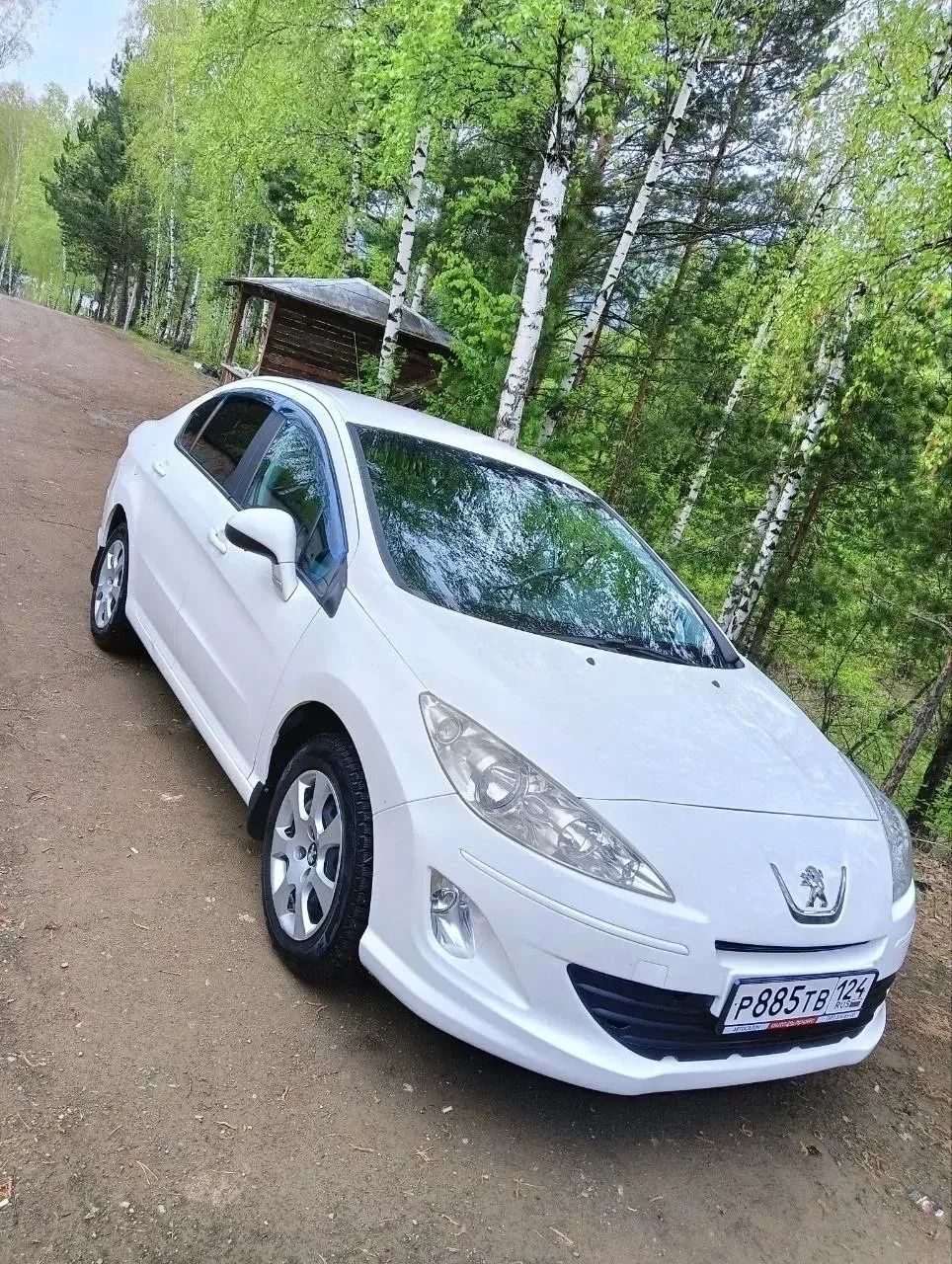 Легковой автомобиль PEUGEOT 408, 2014 г.в, белый VIN Z8T4D5FS9EM009703