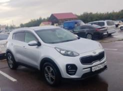 Автомобиль легковой KIA QLE SPORTAGE, 2018 г.в., VIN XWEPH81ADJ0023347, цвет серебристый, госномер К631МА702, АКП.