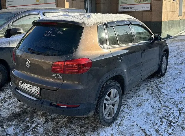 Автомобиль VOLKSWAGEN TIGUAN, 2015 года выпуска, № кузова XW8ZZZ5NZFG115356, идентификационный номер (VIN) XW8ZZZ5NZFG115356, № шасси (рамы) отсутствует, гос. рег. знак О518НЕ138