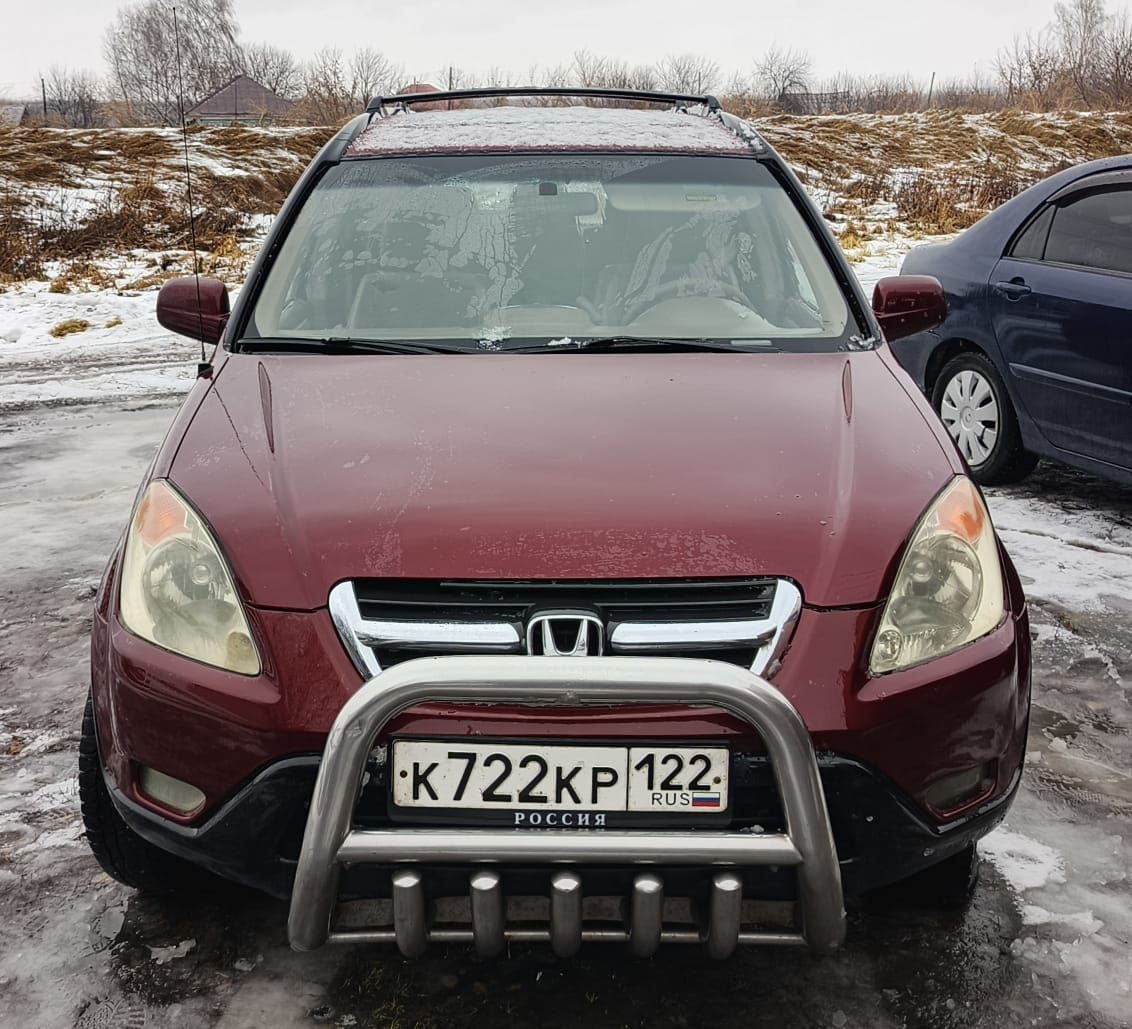 Honda CR-V, 2002 года, 160 лс, 235126 км, полный привод, АКПП