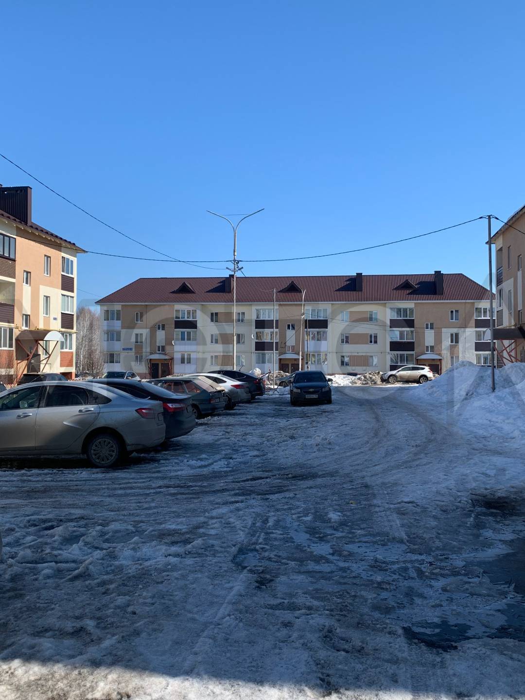 Линия электропередач в Башкортостане