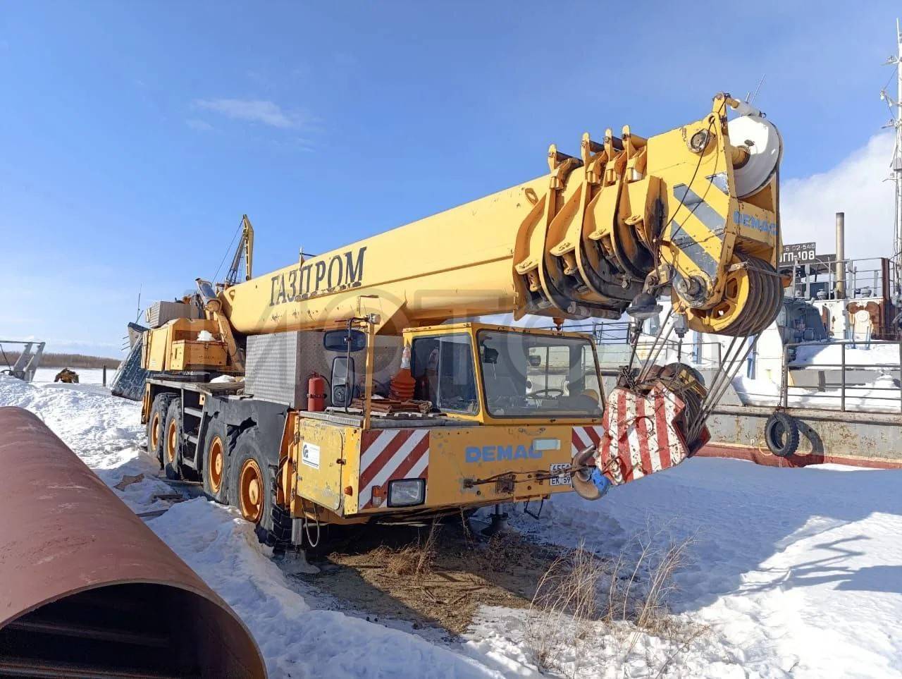 Кран на спецшасси Demag AC-265, 1994 года