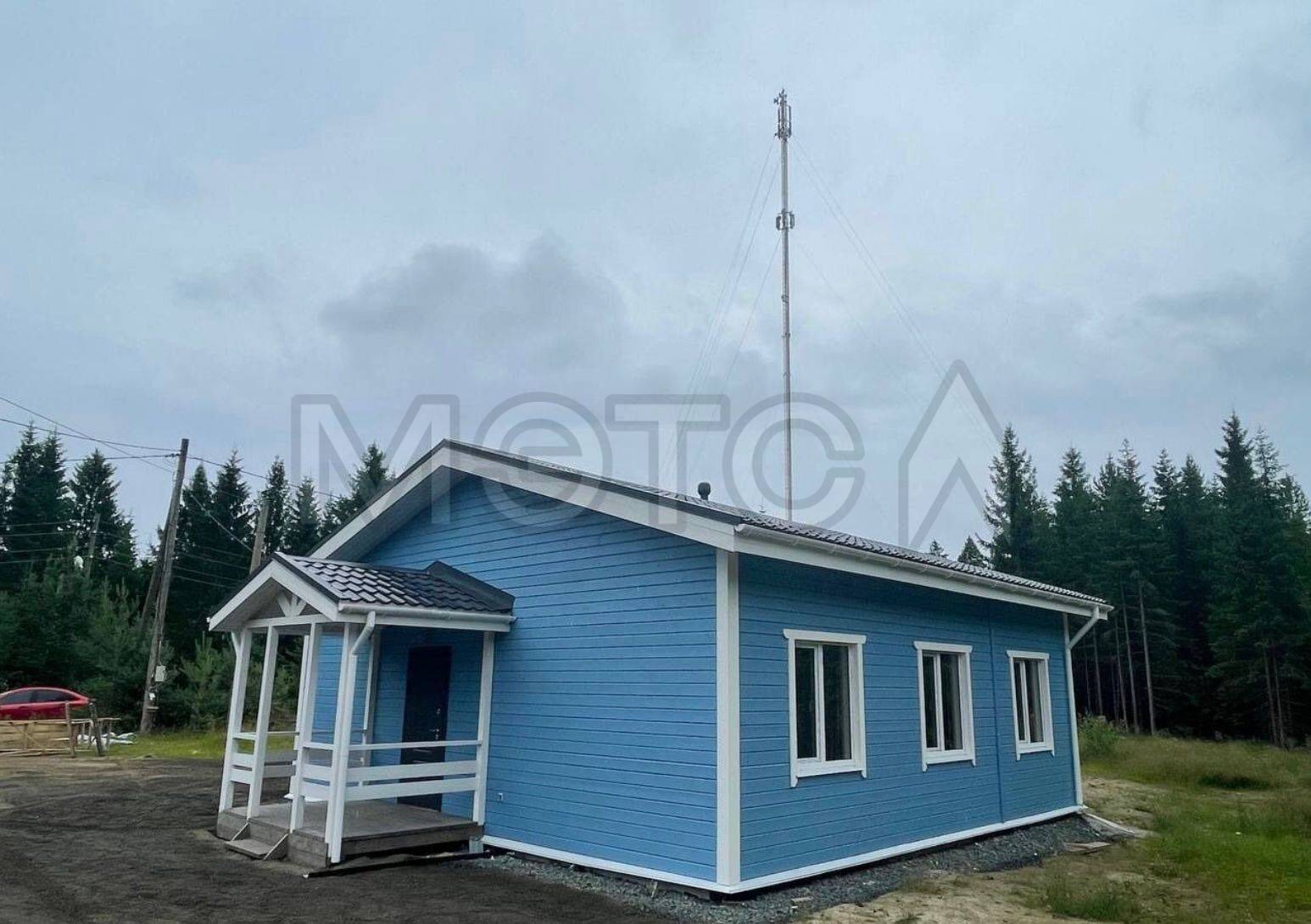Дом 90,6 кв.м. и земельный участок 1500 кв.м. в Карелии