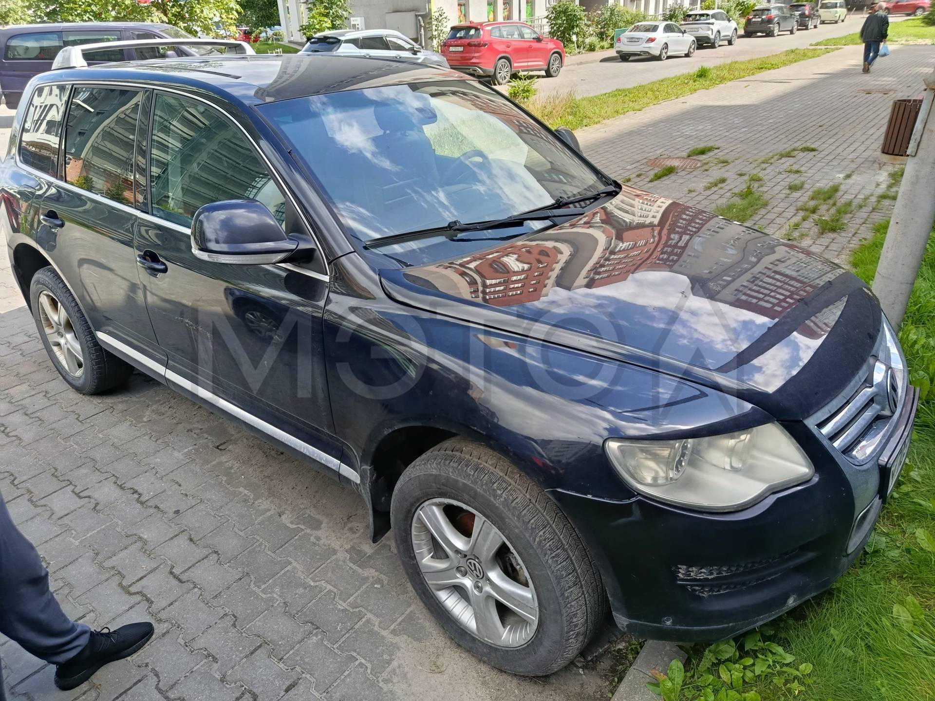 Volkswagen Touareg, 2008 года, 174 лс, 400000 км, полный привод, АКПП