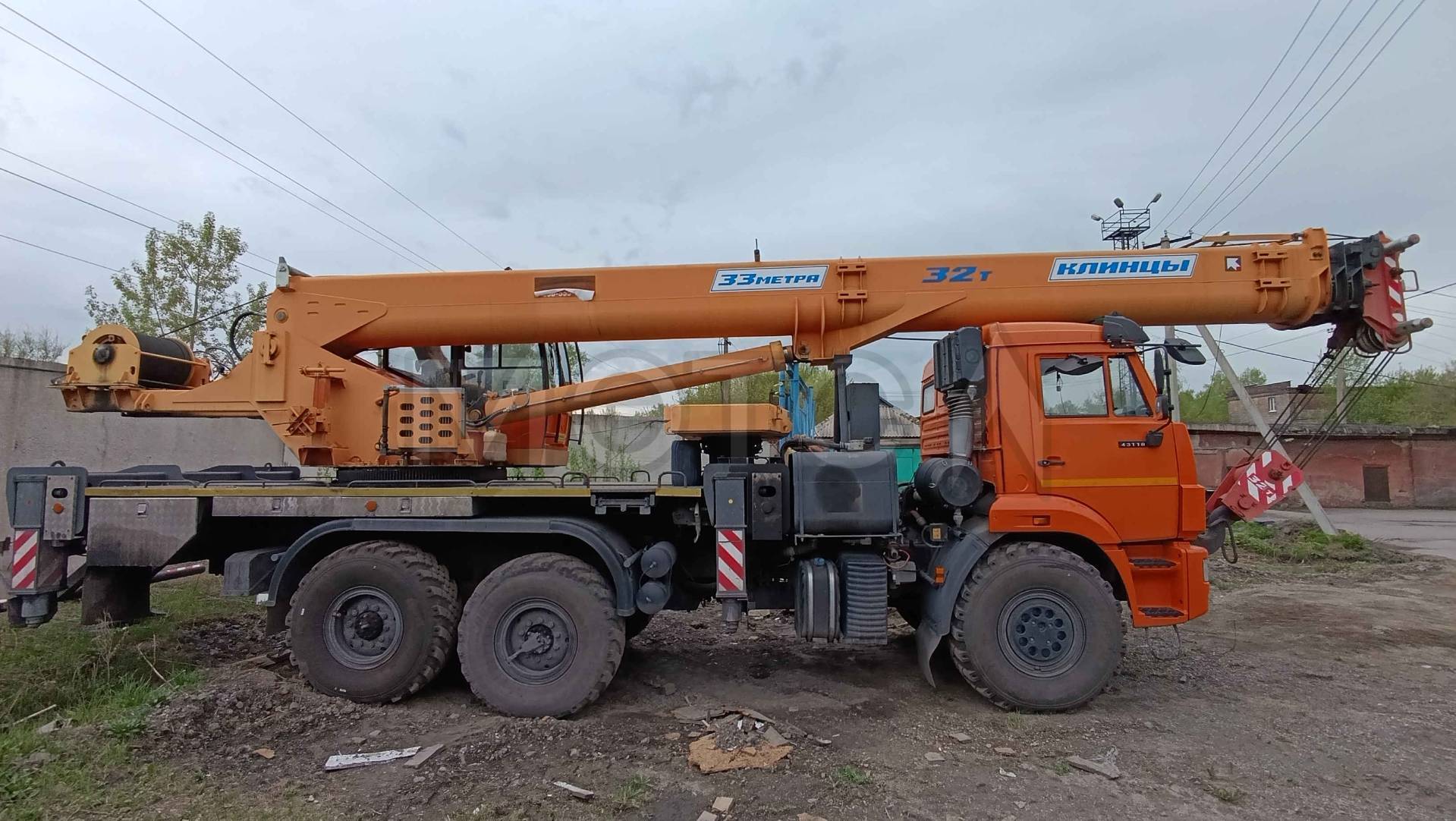 Автокран автомобильный KAMAZ 43118 /6X6/, 2021 года