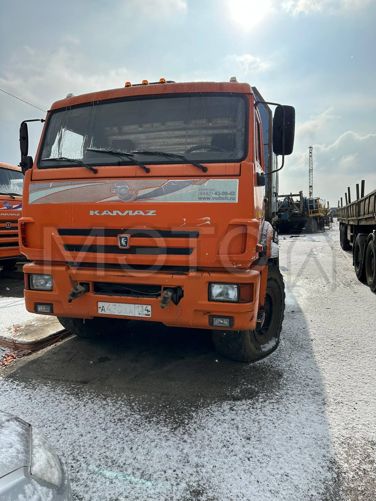 Самосвал 7803А7, ППУА-1600/100М 7803А7 на шасси КАМАЗ, 2014 года